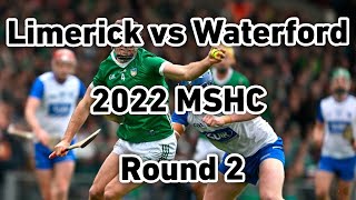 Limerick vs Waterford 2022 Munster Senior Hurling Championship Round 2 Robin [upl. by O'Donoghue494]