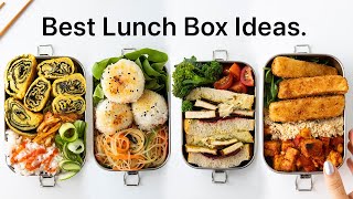 Must Try Lunch Box Ideas for work  school  vegan bento [upl. by Zeba182]