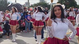 Desfile 15 de septiembre 2018  Colegios 12 al 14 [upl. by Idnim]