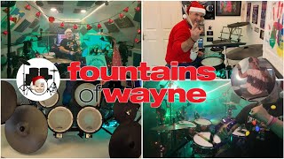 I Want An Alien For Christmas  Fountains Of Wayne  Drum Cover amp Collaboration [upl. by Nosral163]