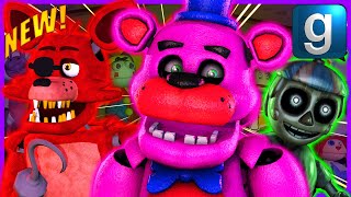 Gmod FNAF  Review  Brand New OldReuploaded FNAF Ragdolls amp More [upl. by Enelie]