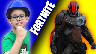 VIREI O GRANDE FUNDAÇÃO NO FORTNITE [upl. by Linea]