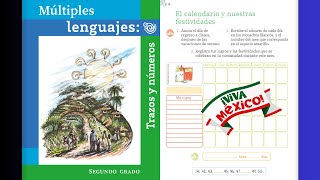 El calendario de nuestras festividades septiembre pág 11  Múltiples lenguajes trazos y números [upl. by Suivatnod]