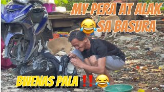 Pera at alak sa loob ng basura l garbage prank theultimateduo [upl. by Htennaj]