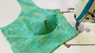 Round Cut Belt Blouse Cutting and Stitching  Round Belt Blouse Cutting Easy Method [upl. by Pettifer]