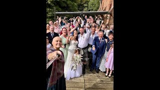 A Wedding Ceremony in the Old Lady Coates Memorial Church in Maybole Ayrshire [upl. by Onirefes]