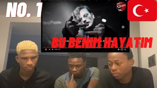 NIGERIANS REACTING TO NO 1  quotBU BENIM HAYATIMquot  Türkçe rap reaksiyon  Türkçe altyazı [upl. by Betty]