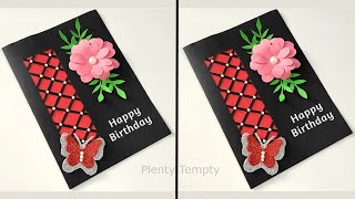 Happy Birthday Card Idea  How to Make Birthday Card  Beautiful Greeting Card for BirthdayHandmade [upl. by Mmada57]