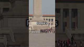 What really happened at Tiananmen Square facts amazing tiananmensquare history landmark [upl. by Leahcimnaj]