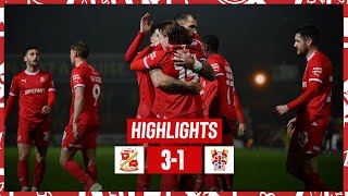 Extended Highlights Swindon Town vs Tranmere Rovers [upl. by Lucchesi]