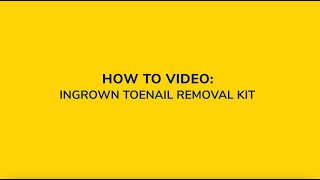 Dr Scholls How To Ingrown Nail Kit [upl. by Eugenie391]