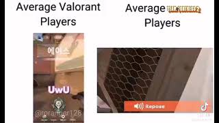 Average valorant player vs Average TF2 player [upl. by Emmi450]