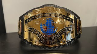 WWE Classic Intercontinental Championship Replica Belt Unboxing [upl. by Khichabia604]