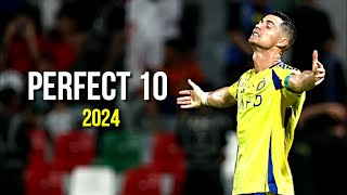 Cristiano Ronaldo 2024 ❯ Perfect 10  Skills amp Goals  HD [upl. by Aicac]