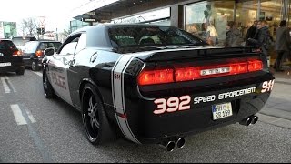 Dodge Challenger SRT 8 from Customkingz  INSANE Sound and Burnout [upl. by Shauna]