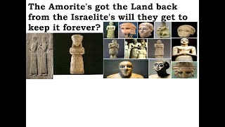 The Amorites got the land back from the Israelites [upl. by Hotze]