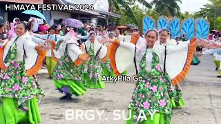 HIMAYA FESTIVAL 2024 BRGY SUAY STREETDANCE HIMAMAYLAN CITY NEGROS OCCIDENTAL [upl. by Leugimsiul]