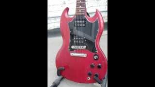 Gibson SG Faded  gitaraonlinepl [upl. by Leotie]