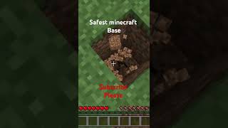 safest mincraft base minecraft [upl. by Esemaj231]