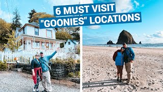 6 The GOONIES Filming Locations You Must Visit in ASTORIA OR [upl. by Cosette]