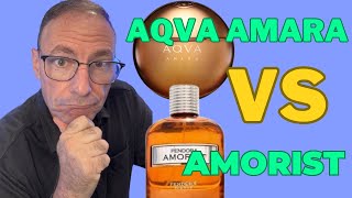 AQVA AMARA BVLGARI VS AMORIST PARIS CORNER PENDORA Se parecen [upl. by Moyers107]