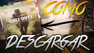 COMO DESCARGAR Y JUGAR YA COD 4 REMASTERED [upl. by Locke]