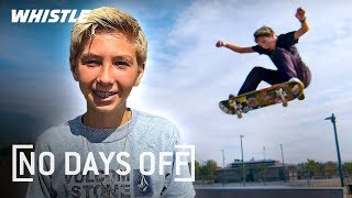 14YearOld INSANE Skateboard Prodigy  Lazer Crawford [upl. by Cogn]