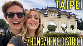 Taipei’s ZHONGZHENG DISTRICT 🇹🇼 8 things to do in Taiwan’s political capital [upl. by Sumaes]