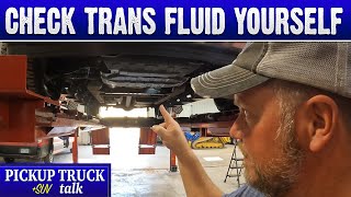 How to Open Check and Fill Chevy Silverado 1500 Transmission Fluid [upl. by Wilson]