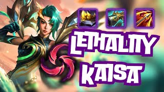 Is Lethality Kaisa broken in S14  KAISA ADC GAMEPLAY [upl. by Haorbed882]