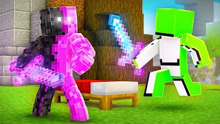 Minecraft Bedwars With Dream [upl. by Natsirc97]