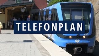 Telefonplan Stockholms Tunnelbana [upl. by Leanatan798]