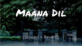 Maana Dil Slowed and Reverb  Good Newwz  B Praak [upl. by Cela804]