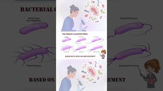 Types of bacteria based on its flagellar arrangements [upl. by Emelyne]