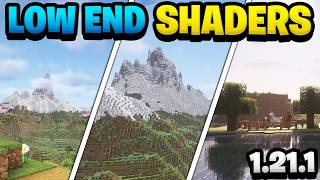 BEST High FPS Low End Shaders For Minecraft 1211 [upl. by Aytac]