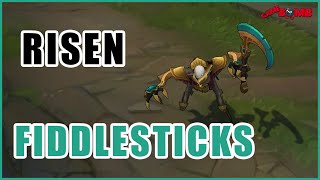 Risen Fiddlesticks Skin Spotlight  League of Legends PBE Spotlight [upl. by Aniar]