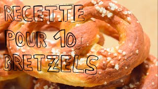 Recette pour 10 bretzels [upl. by Lleze145]