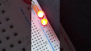 Why does a red LED why red led trending trendingshorts trendingvideo trendingreels science [upl. by Osithe]