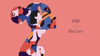 She  Sholat Official Lyric Video [upl. by Asirral]