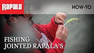 How to Fish Rapala Jointed Baits  Rapala Fishing Tips [upl. by Ettesoj]