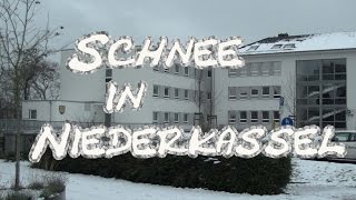 Schnee in Niederkassel [upl. by Bonilla]