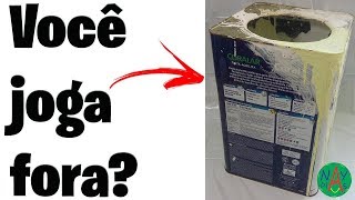 IDEIAS c LATAS de TINTAS FAÇA E VENDA ARTES PARA GANHAR DINHEIRO COM RECICLAGEM DECORAÇÃO [upl. by Aretak959]