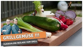 ❗Grillgemüse  Beilage vom Grill  Vegetarisch grillen❗ [upl. by Jonette]