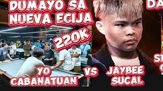 220k NUEVA ECIJA 🎱 810 JAYBEE SUCAL VS YO CABANATUAN [upl. by Sladen988]