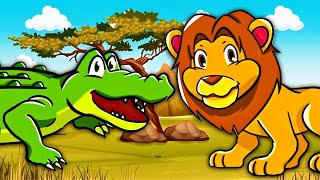 Safari Animal Songs  Wild Animal Sound Songs for Kids  COMPILATION  Kids Learning Videos [upl. by Cuttie950]