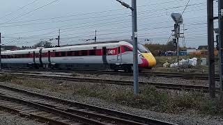 Trains  Hexthorpe Bridge  18 11 2024 [upl. by Ahcarb]