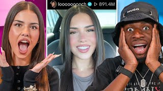 LEAH HALTON TALKS ABOUT HER VIRAL TIKTOK [upl. by Groves128]