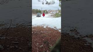 4x4 automobile бездорожье offroad fishing patrol snow [upl. by Tiphany]