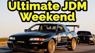 Ultimate Skyline GTR weekend R32 at the track R33 meets  Supra update [upl. by Melodee]