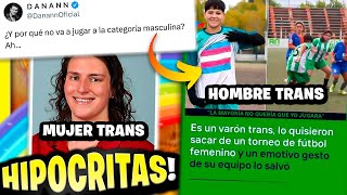 Varón TR4NS LGBT exige jugar en equipos FEMENINOS por miedo a jugar contra hombres 🤣🌈 [upl. by Orlosky]